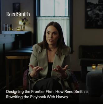 Reed Smith speaker in a Harvey video interview