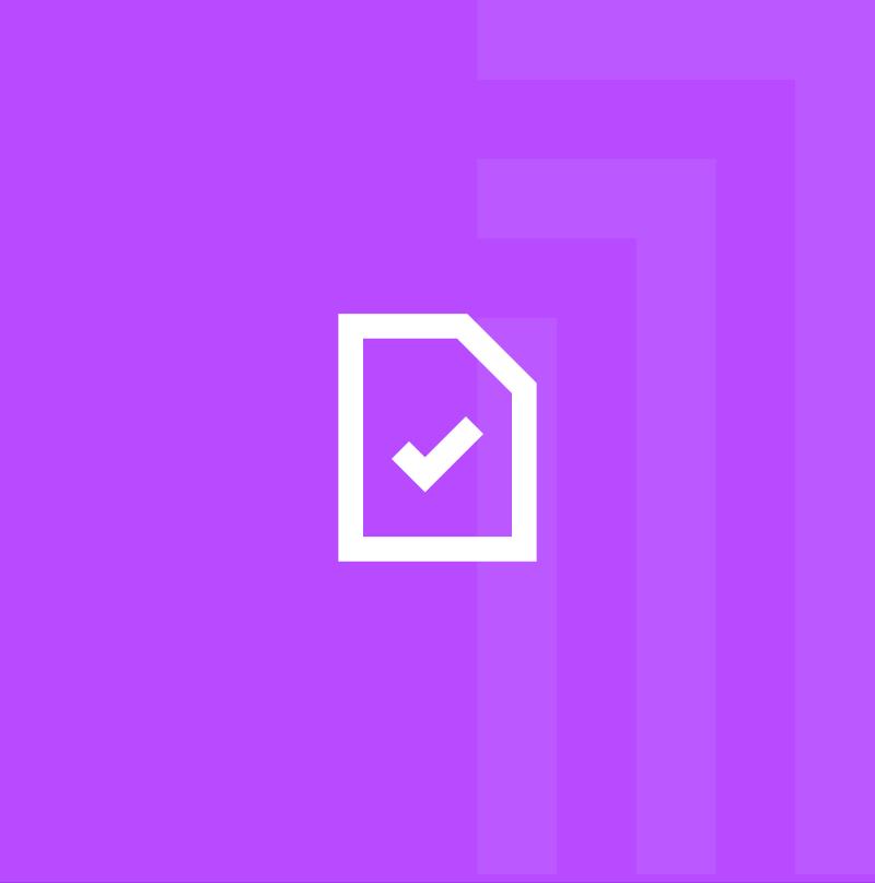 Approved document icon