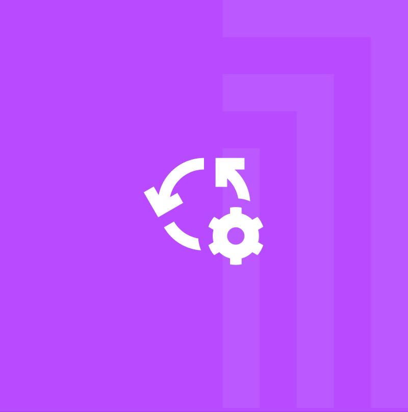 Automated workflow icon