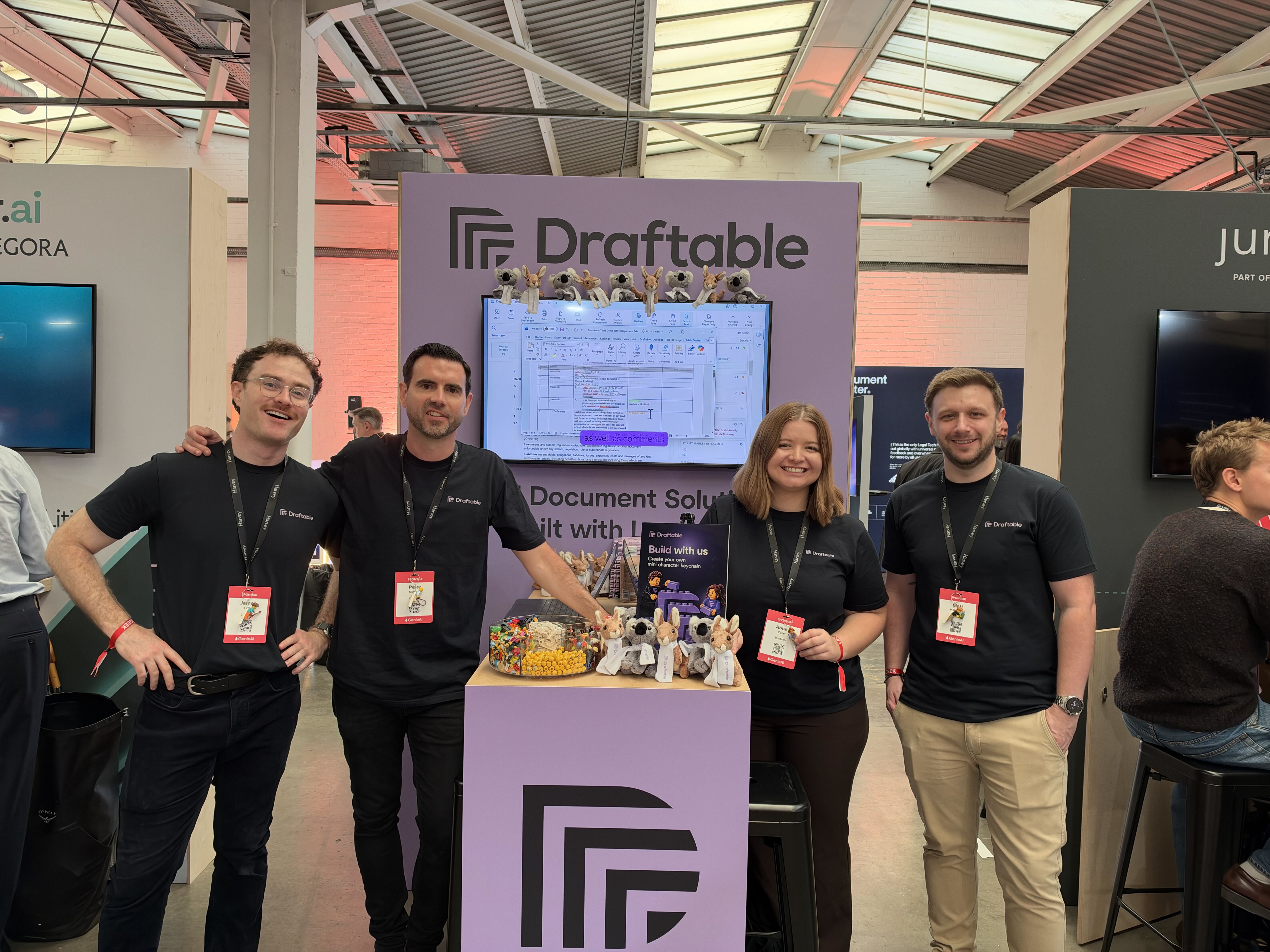 Draftable team at Legal Geek 2026
