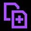 Duplicate document icon