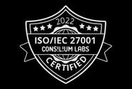 ISO/IEC 27001:2022 certified badge