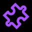 Jigsaw puzzle icon