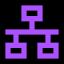 Network wired icon